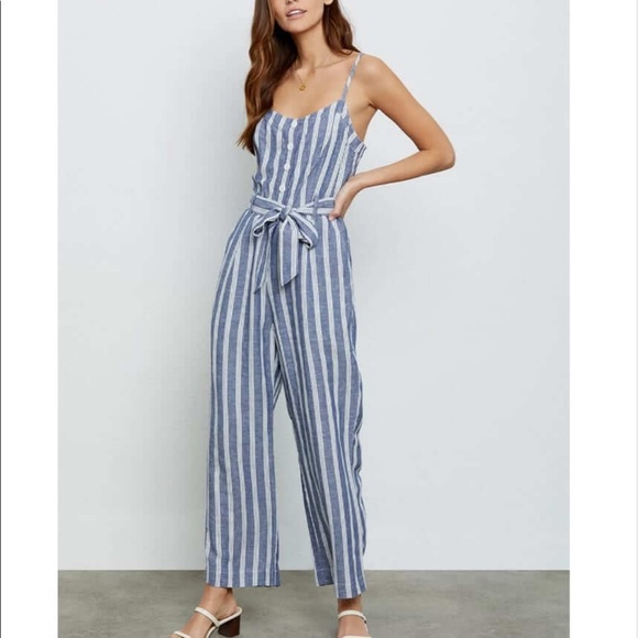 Rails Harper Jumpsuit in Normandy Stripe - Picture 3 of 15